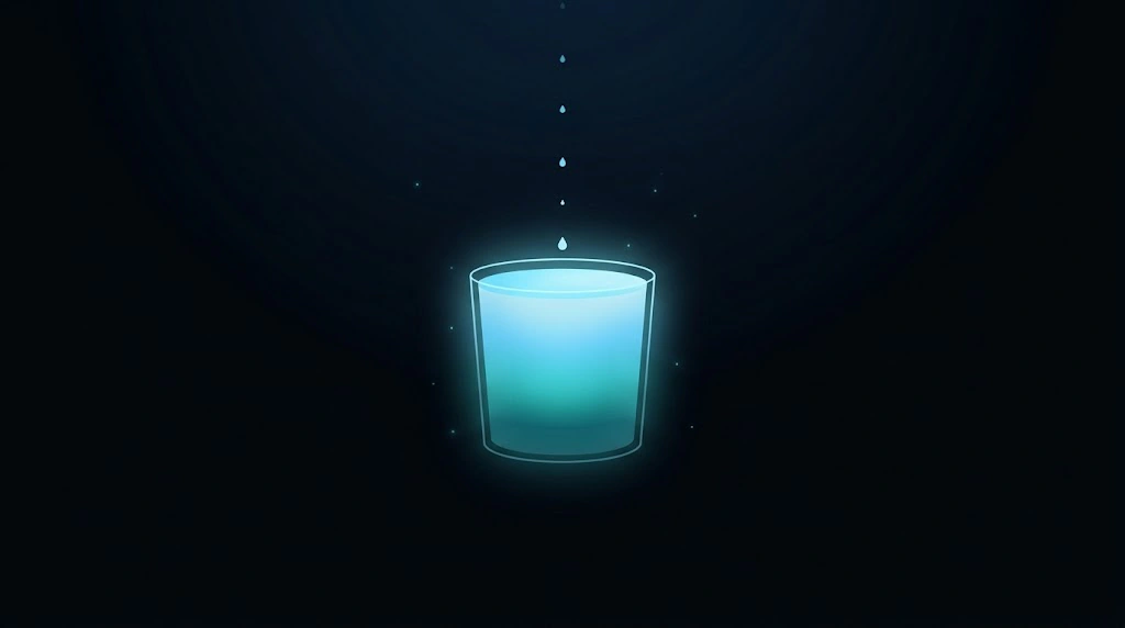 ひと粒ずつは、何でもない。それでも、いつか満ちる。